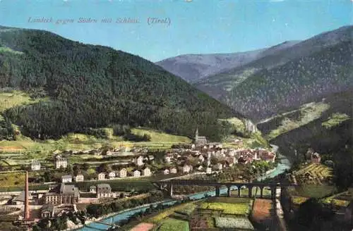 AK / Ansichtskarte  Landeck__Tirol_AT Panorama mit Schloss