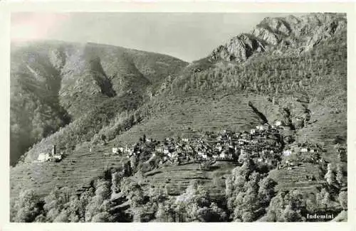 AK / Ansichtskarte  Indemini_TI Panorama