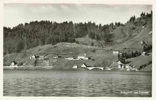 AK / Ansichtskarte  Waeggital_Waegital_Waeggithal_SZ am Stausee