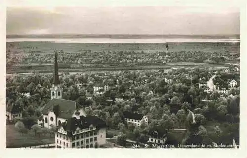 AK / Ansichtskarte  St_Margarethen__SG Panorama mit Bodensee