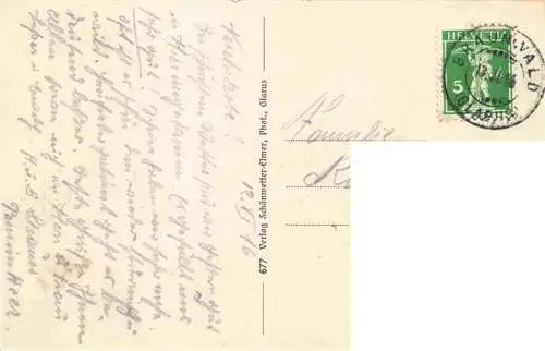 AK / Ansichtskarte  Braunwald_GL Panorama