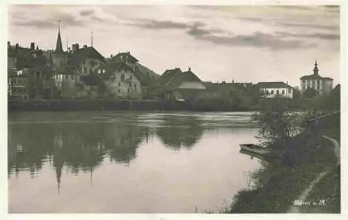 AK / Ansichtskarte  Bueren_Aare Panorama