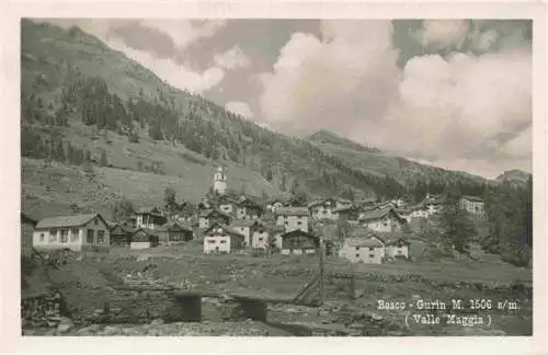 AK / Ansichtskarte  Bosco-Gurin_TI Panorama Valle Maggia