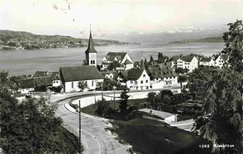 AK / Ansichtskarte  Rueschlikon_ZH Panorama
