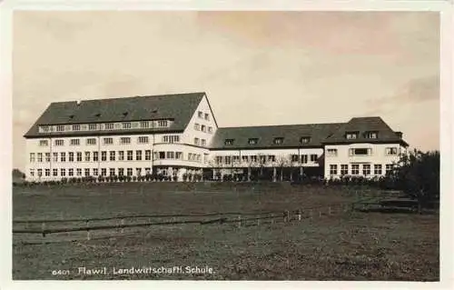 AK / Ansichtskarte  Flawil_SG Landwirtschaftliche Schule