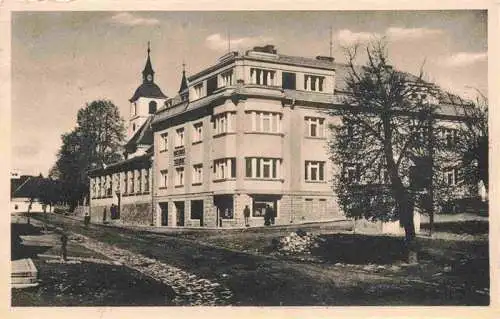 AK / Ansichtskarte 73977406 Novy_Rychnov_Neureichenau_Pelhrimov_Pilgram_CZ Motiv im Stadtzentrum