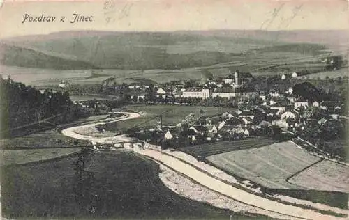 AK / Ansichtskarte 73977415 Jinec_Jince_Pribram_CZ Panorama