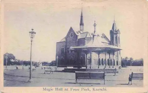 AK / Ansichtskarte  Karachi_Pakistan Mugic Hall at Frere Park