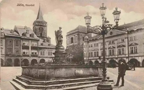 AK / Ansichtskarte  Jicin_Jitschin_Koeniggraetz_CZ Brunnen