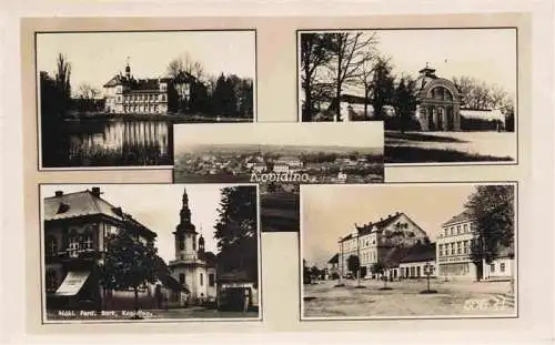 AK / Ansichtskarte 73977475 Kopidlno_Liban_Ehden_Jicin_CZ Panorama Schloss Kirche Zentrum