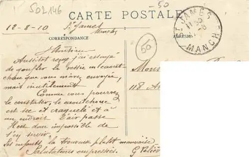 AK / Ansichtskarte  St-James_50_Manche Grande Rue