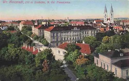 AK / Ansichtskarte  Wiener_Neustadt_Niederoesterreich_AT Panorama