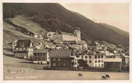 AK / Ansichtskarte  Disentis_GR Neudorf mit Kloster