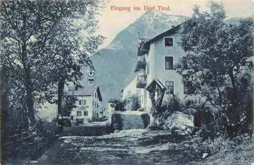 AK / Ansichtskarte 73977544 Dorf-Tirol_Suedtirol_IT Eingang ins Dorf