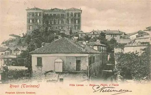 AK / Ansichtskarte  Rivoli_Torinese_Torino_Piemonte_IT Villa Lanza Bona Piatti e Fiorio