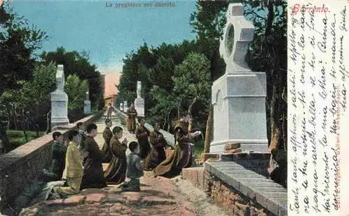 AK / Ansichtskarte  SORRENTO__Sorrent_Campania_IT La preghiera nei deserto