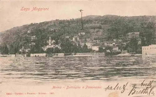 AK / Ansichtskarte  Meina_Piemonte_IT Lago Maggiore Dettaglio e Panorama