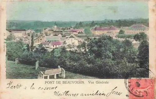 AK / Ansichtskarte  Pont-de-Beauvoisin_38_Isere Vue générale