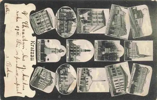 AK / Ansichtskarte  Kratzau_Chrastava_Boehmen_CZ Teilansichten Sehenswuerdigkeiten der Stadt