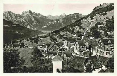 AK / Ansichtskarte  Amden_SG Panorama Alpen