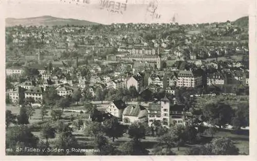 AK / Ansichtskarte  St_Fiden_St_Gallen_SG Panorama Blick gegen Rotmonten