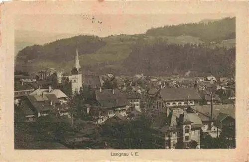 AK / Ansichtskarte  Langnau__Emmental_BE Ortsansicht