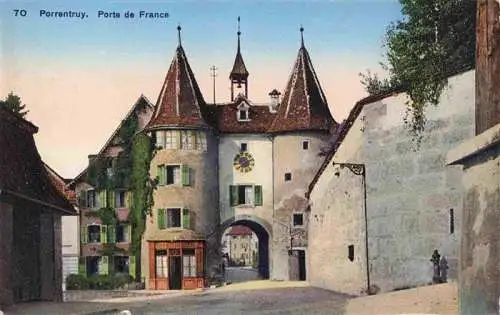 AK / Ansichtskarte  Porrentruy_JU Porte de France