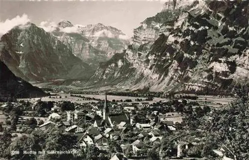 AK / Ansichtskarte  Mollis_GL mit Glaernischkette