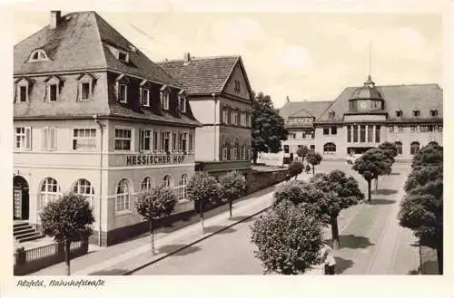 AK / Ansichtskarte  Alsfeld Bahnhofstrasse Gasthaus Hessischer Hof