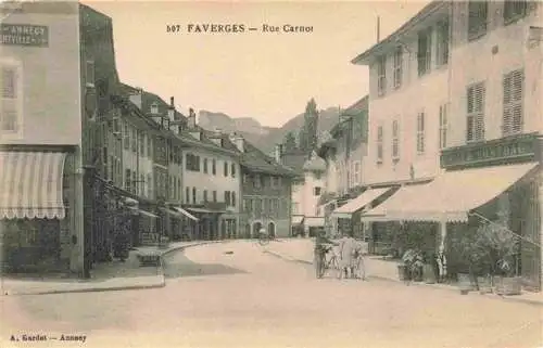 AK / Ansichtskarte  Faverges_74_Haute-Savoie Rue Carnot