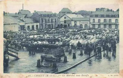 AK / Ansichtskarte  Cholet_49_Maine-et-Loire Le Marche aux Boeufs