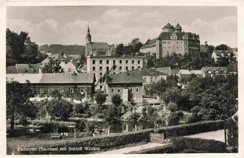 AK / Ansichtskarte 73977781 Zschopau mit Schloss Wildeck