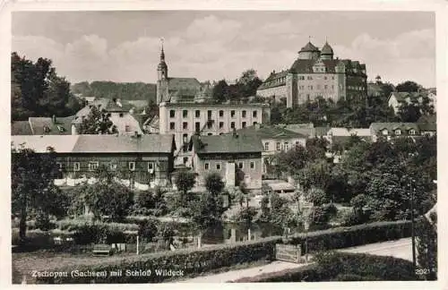 AK / Ansichtskarte  Zschopau mit Schloss Wildeck