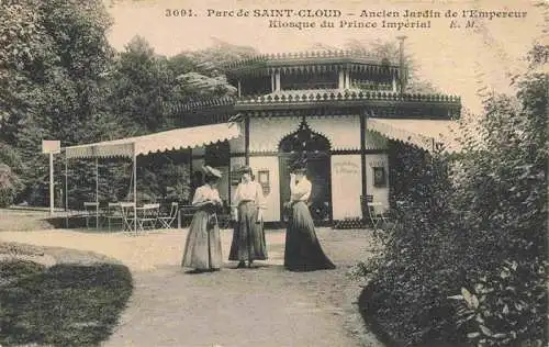 AK / Ansichtskarte  Saint_Cloud_92 Parc de Saint Cloud Ancien Jardin de l'Empereur Kiosque du Principe Imperial
