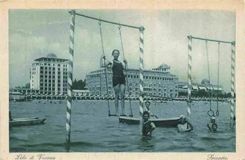 AK / Ansichtskarte  Lido_di_Venezia_Veneto_IT Spiaggia