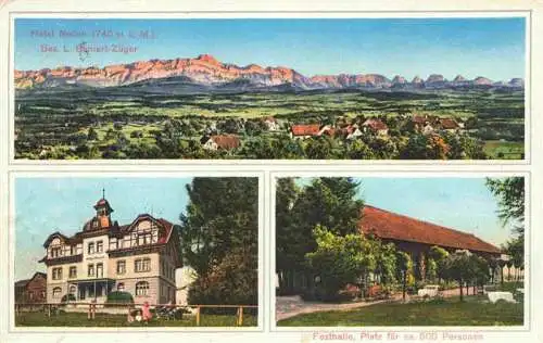 AK / Ansichtskarte  Nollen_735m_Wuppenau_TG Hotel Nollen Panorama Festhalle 