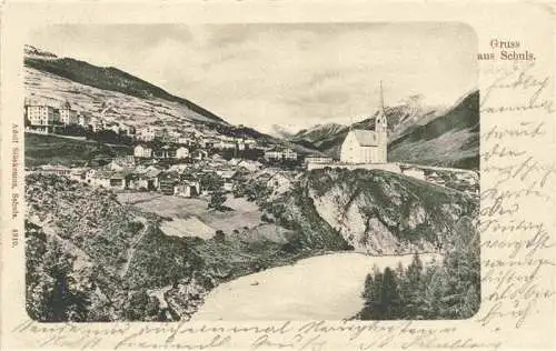 AK / Ansichtskarte  Schuls_Scuol_GR Panorama