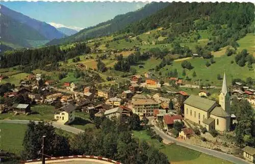 AK / Ansichtskarte  Fiesch_VS Fliegeraufnahme mit Weisshorn