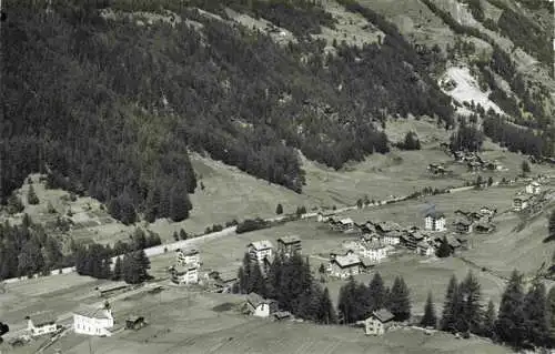 AK / Ansichtskarte  Saas-Grund_VS Tamatten und Bildermatten Fliegeraufnahme