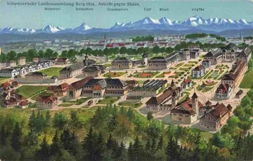 AK / Ansichtskarte  BERN_BE Schweizerische Landesausstellung Bern 1914 Panorama