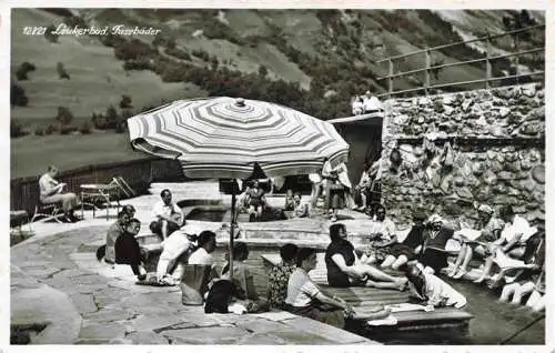 AK / Ansichtskarte  Leukerbad_Loueche-les-Bains_VS Terrasse