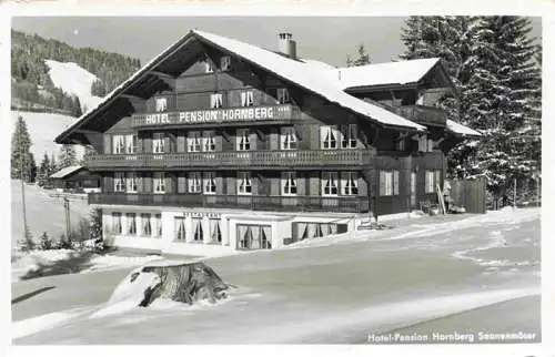 AK / Ansichtskarte  Saanenmoeser_BE Hotel Pension Hornberg