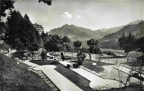 AK / Ansichtskarte  Leysin_VD Minigolf Hotel Mont Blanc et le Pic Chaussy