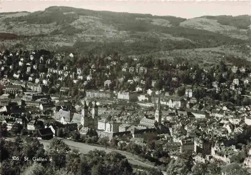 AK / Ansichtskarte  St_Gallen_SG Fliegeraufnahme