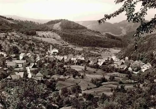 AK / Ansichtskarte  Lautenbach_Gernsbach_Schwarzwald Panorama im Murgtal