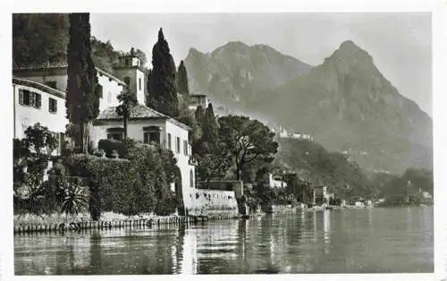 AK / Ansichtskarte  Oria__Lago_di_Lugano_TI Haeuserpartien am Ufer
