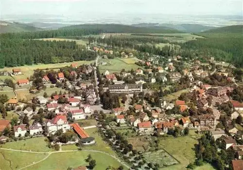 AK / Ansichtskarte  Hahnenklee-Bockswiese_Harz Fliegeraufnahme