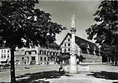 AK / Ansichtskarte  WINTERTHUR__ZH Kaserne Brunnen