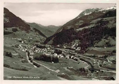 AK / Ansichtskarte  Airolo_TI Panorama