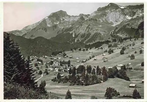 AK / Ansichtskarte  Wildhaus__SG Panorama Hotel Acker mit Neubau